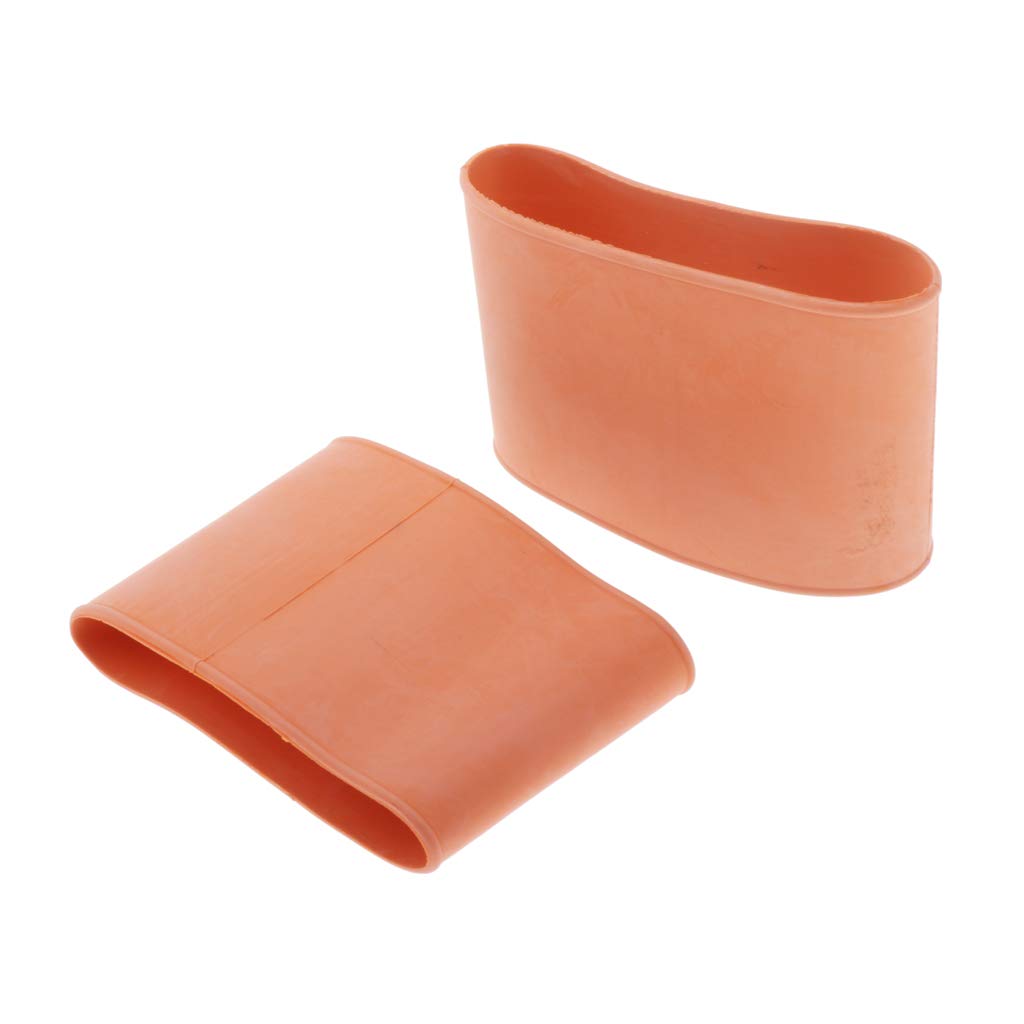 2 Stück Gummi-Tauchanzug Handgelenkdichtung Drysuit Neoprenanzug Ärmel Manschette Krawatte Strap