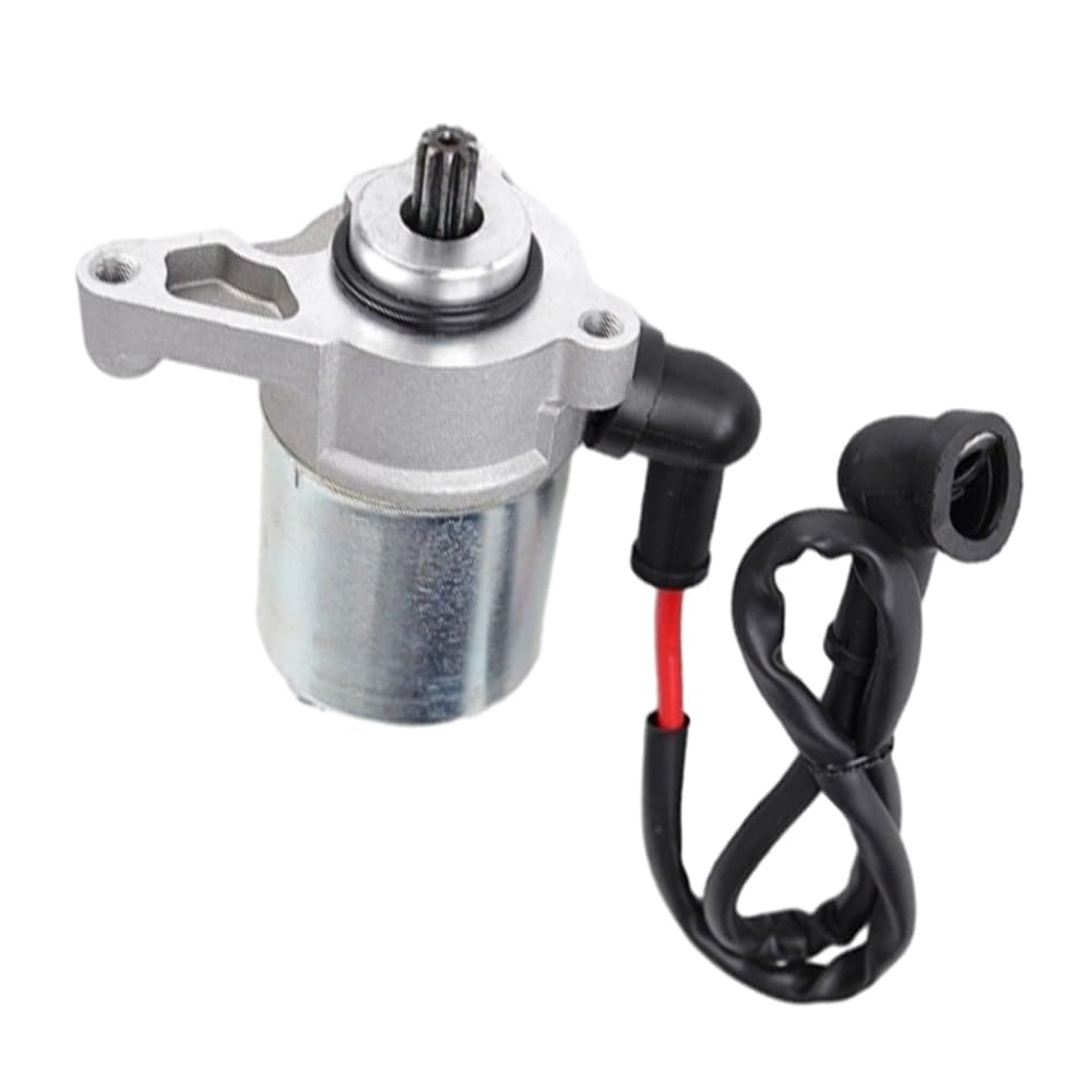 Riloer Démarreur électrique de rechange, démarreur électrique en métal pour moto, pièces de moteur de démarreur automatique compatibles avec Yamaha DT125R, Yamaha TDR125, 3MB-81800-02 4FL-81800-00