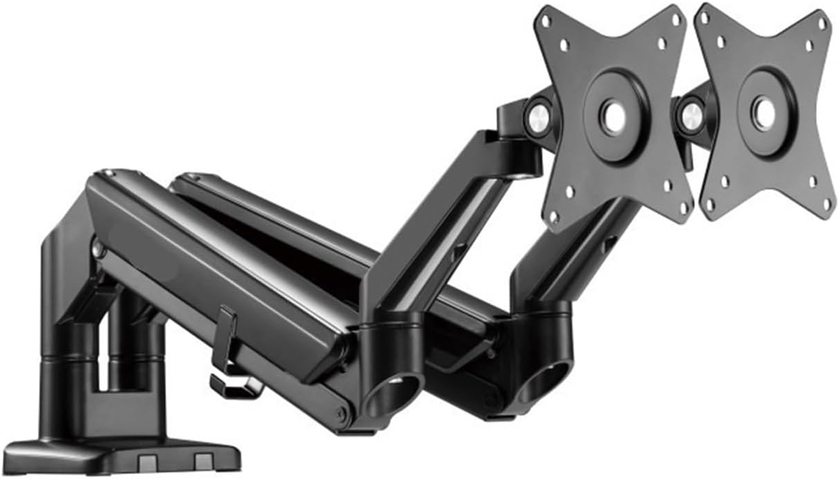 Computer monitor stand robotic arm display cantilever base double screen elevated T12-2