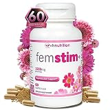 FemStim+ | Female Hormone Support* Formula | Maca, Shatavari, epimedium | 60 Capsules