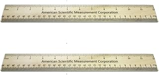 Trick Ruler - 2-Pack, Gag Gift, Office Joke, Party Favor, Size Enhancement, School Prank, Boss Gift, Makes Everything 33% Bigger (2)