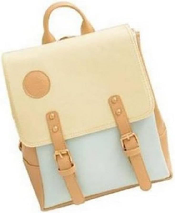 YOPO New Retro Vintage Casual Women's Backpack School Bag Fashion Travel School PU Leather Handbag ipad Bag, Four Colors Avaliable