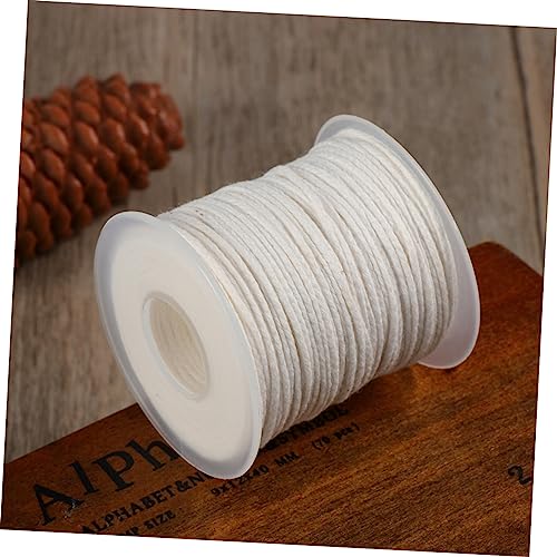 2 rollos de mechas trenzadas para velas de algodón miniatura 3