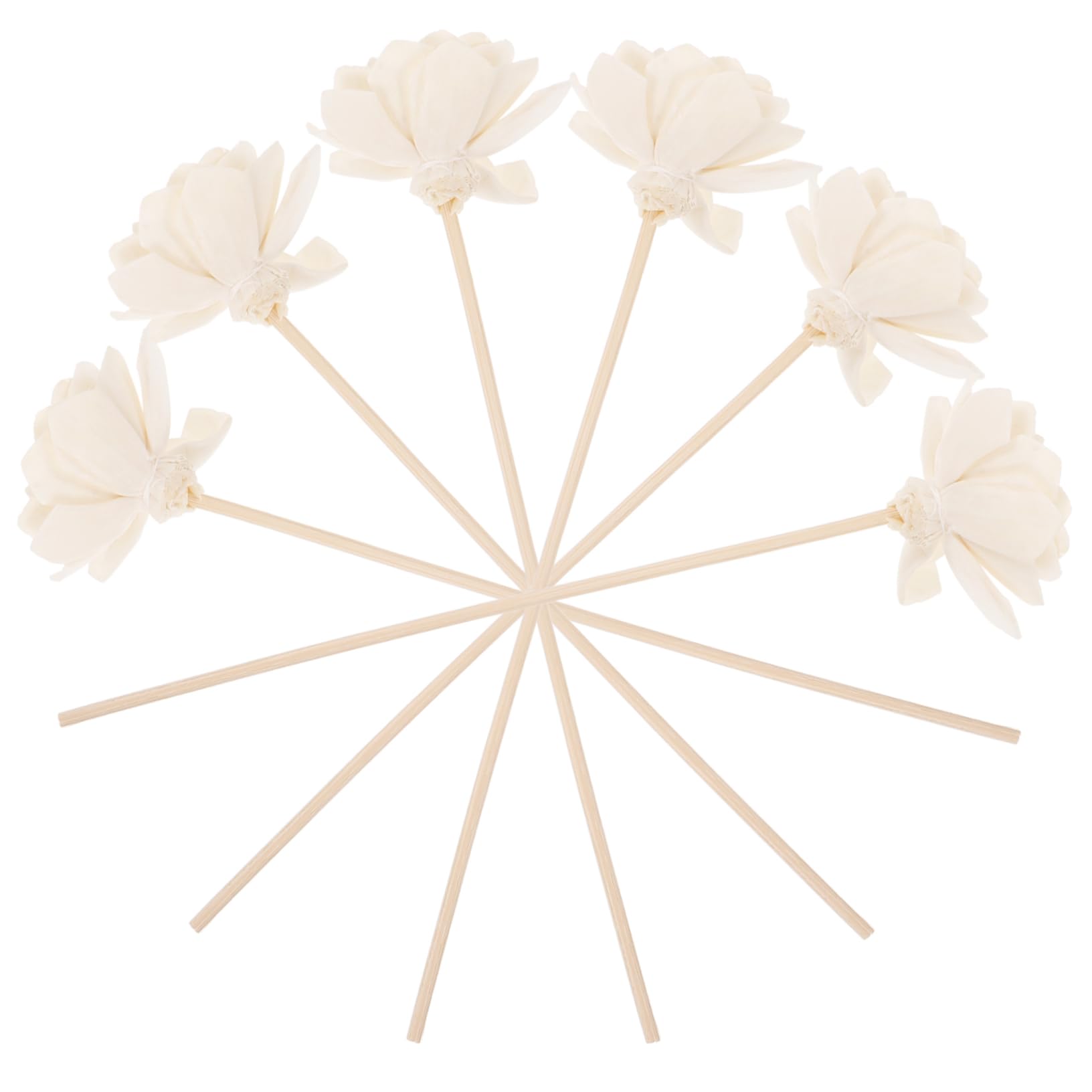 GALPADA 30stücke Duftstäbchen Dahlien Für Aromatherapie Dekorative Diffuser-Sticks Für Zuhause Natürliche Raumdüfte Und Entspannende