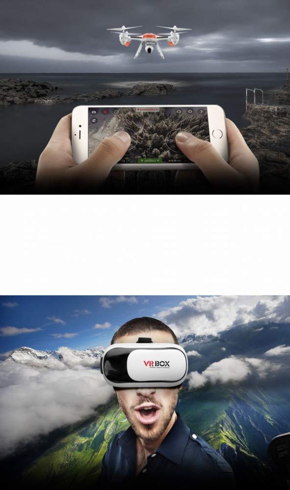 MU Drone Fotografia Aerea Hd Professionale 4K Smart Lunga Durata Della Batteria con Modello Di Aeromodello a Quattro Assi Di Controllo Remoto,A,Taglia unica