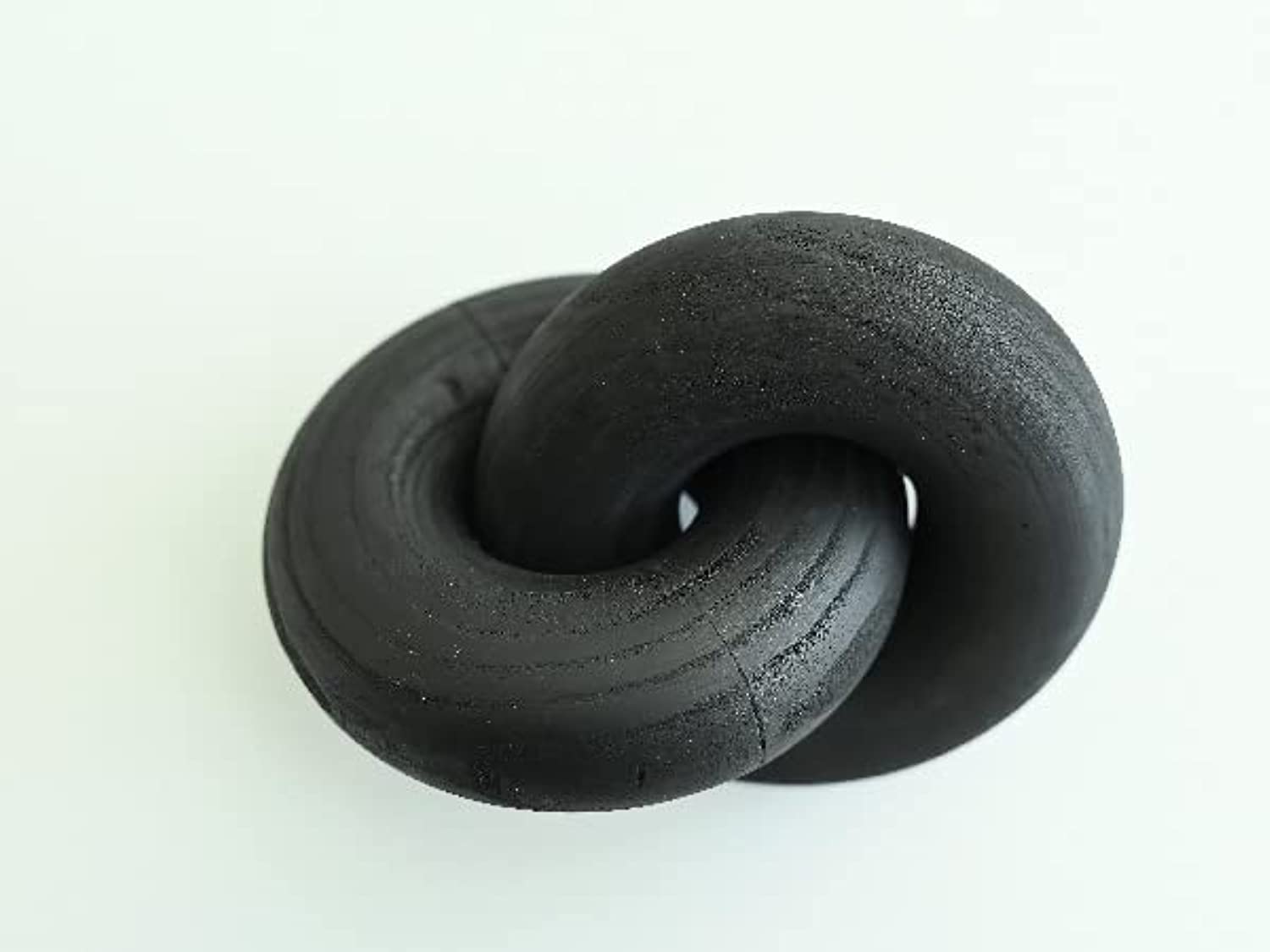 Rool Coffee Table Decor Black Shelf Decor Accents Home Decorations for Living Room Modern Farmhouse Coffee Table Books Decor Office Decor Accessories Boho Living Room Décor Wood Knot Chain Link Décor