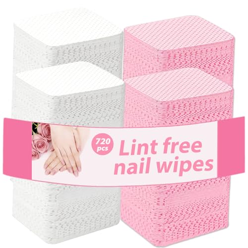 720Pcs Lint Free Nail Wipes