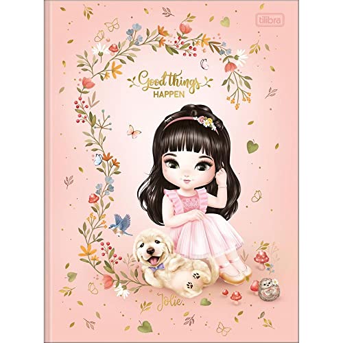 Caderno Brochura, Tilibra, Pacote com 5 Cadernos, Capas Sortidas