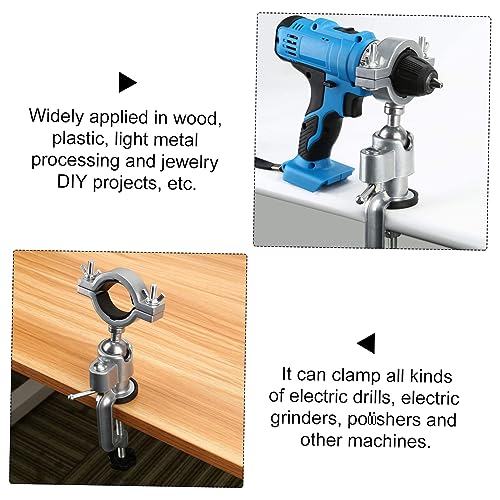 Support de perceuse électrique avec rotation à fixation robuste pour artisanat - 3