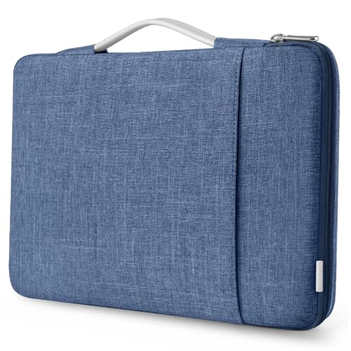 Inateck 360° Rundumschutz Laptoptasche Hülle Kompatibel mit MacBook Air 13 M4 2025, M3/M2/M1 2012-2024, MacBook Pro 13 2012-2022