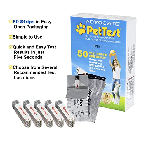 Pettest Blood Glucose Monitoring System Plus Pettest Diabetes Blood Glucose 75 Test Strips For Dogs And Cats Bundle #TOP3