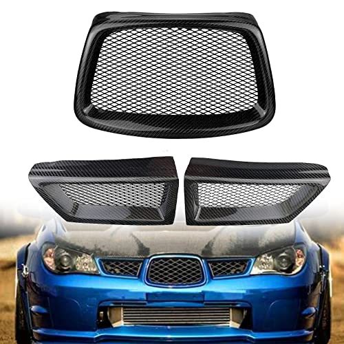 Calandre en carbone pour Subaru Impreza WRX STI 2006 2007