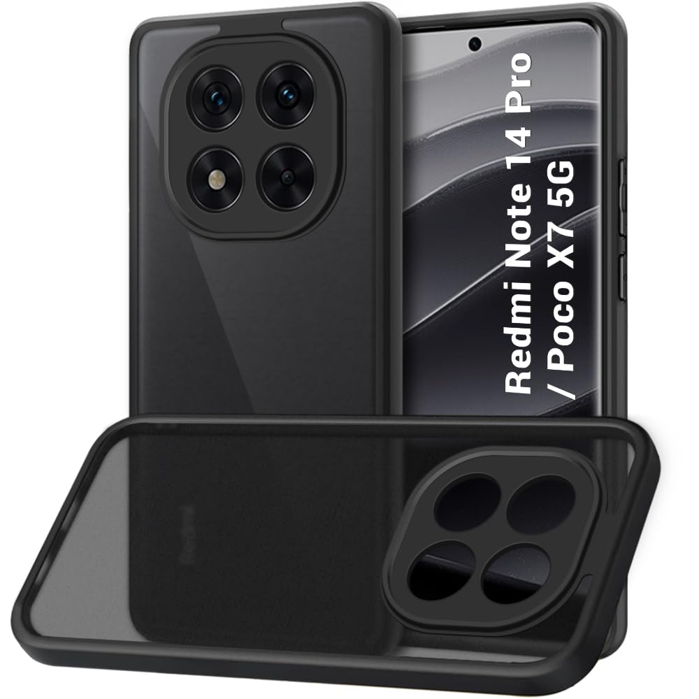 TheGiftKart Hybrid Shockproof Back Cover Case for Motorola Moto Signature 5G | Camera Protection Module | Hard Back Case Cover for Moto Signature (PC & TPU, Translucent Smoke Matte Back, Black Sides) — Amazon image 26