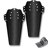 【Einfache Installation】 Zum Einstellen des Winkels zwischen Kotflügel und Fahrradreifen sind keine Reparaturwerkzeuge erforderlich. Das Anbringen und Entfernen des Kotflügels ist für Radfahrer einfach, die einen Kotflügel nicht dauerhaft schaukeln möchten, ihn aber schnell benötigen, wenn er vom Regen überrascht wird.