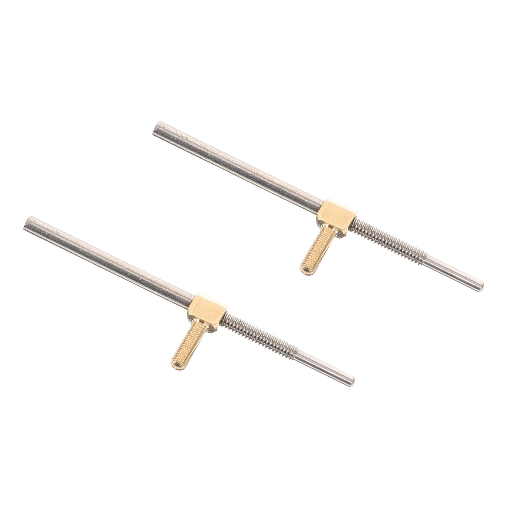 HANABASS Cello Bow Screw Set Violin Bow Frog Parts Cello Replacement Fittings Easy Install