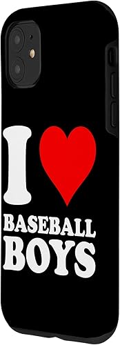 Miniatura 2 de Funda para iPhone 11 I Love Baseball Boys