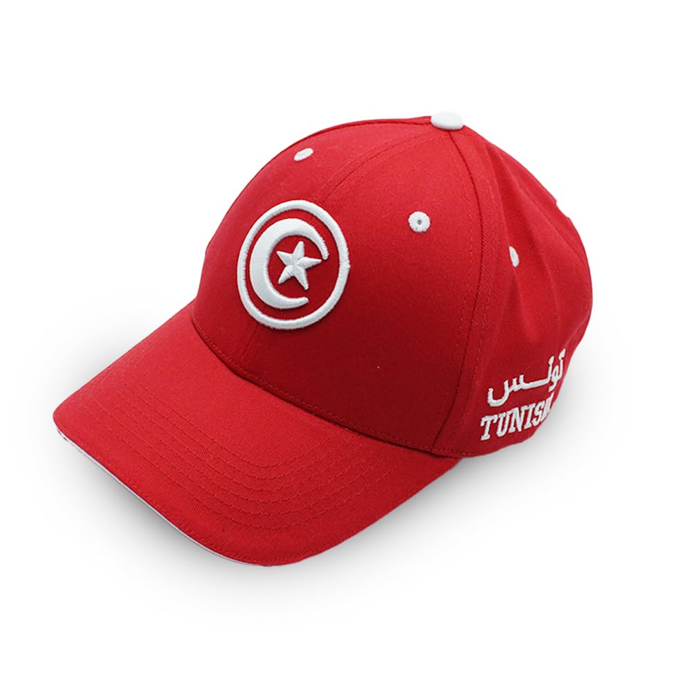 Tunisia Sports Combo Pack - Choose Your Perfect Combo - Cap - Scarf - Flag - Flag Pin - Drawstring Bag