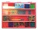 Produktbild Rainbow Loom 21966 - Original Geschenkset Girls, 600 Bänder mit 24 C - Clips