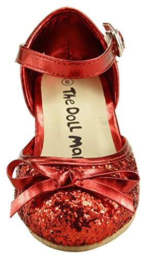 The Doll Maker Girl's Glitter Pump for Toddler/Little Kid/Big Kid Dress Shoes2