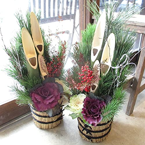 Shiggy　門松一対完成品　シュロ縄仕上げ Shiggy 門松一対完成品 シュロ縄仕上げ kadomatsu_11_05.gif