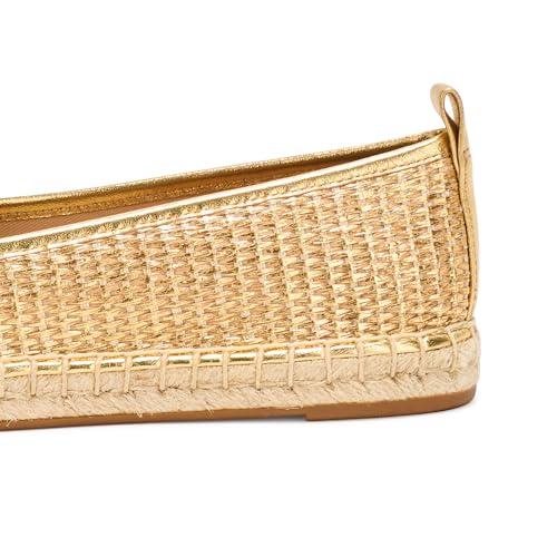 Lauren Ralph Lauren Women's Cameryn Iii Metallic Straw Espadrille4
