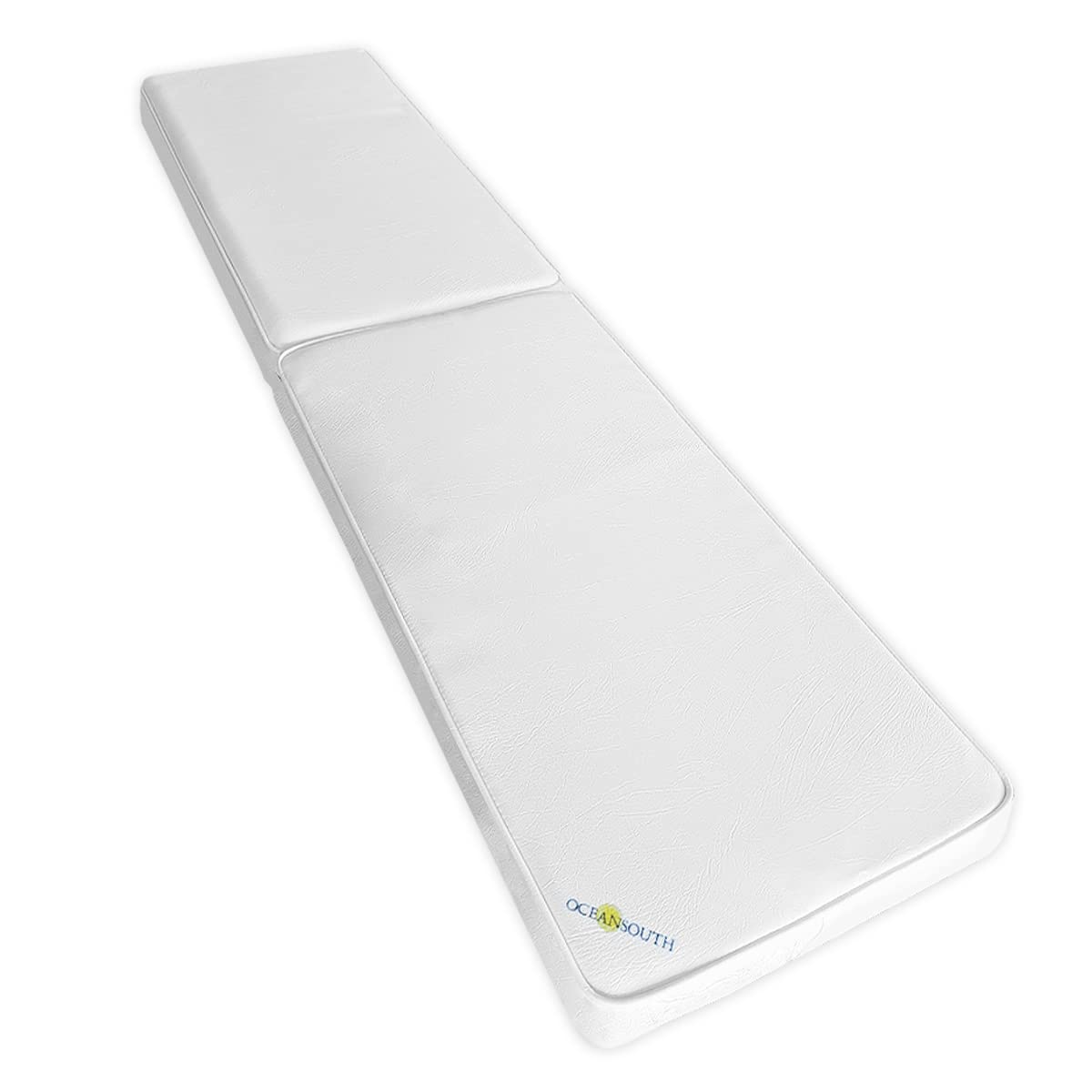 Boat Bench/Seat Cushions PVC White (Length 59