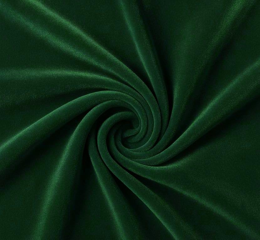 Image of Khooti Velvet Cushion Cover, 16 x 20 Inches / 40 x 50 cm | Army Green | Pack of 5 | Solid Plain Soft, Decorative Cushion Covers for Living Room, Bedroom, Couches, Chairs, Sofas, Beds & Home Decor