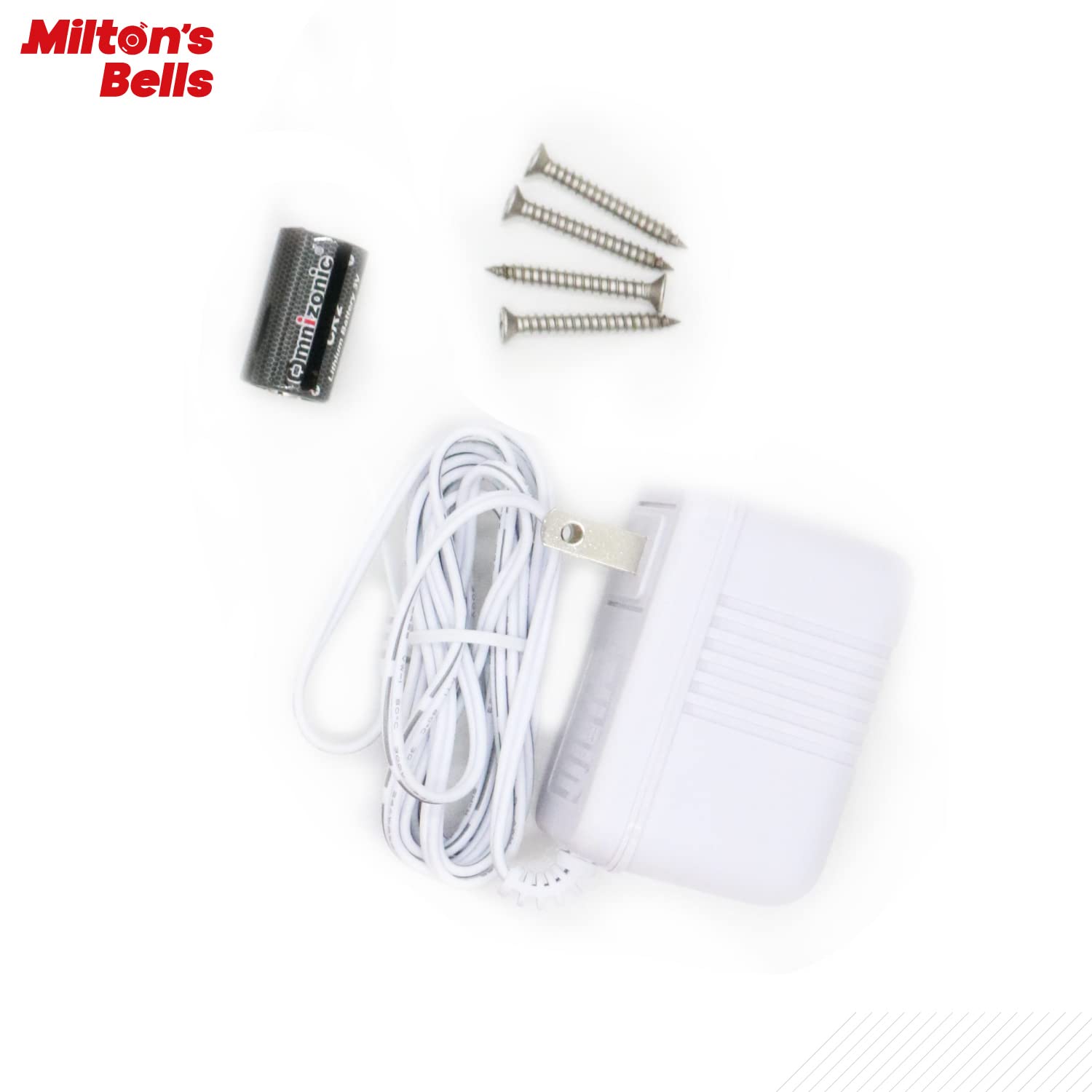 Milton's Bells Warehouse Door Chime And Siren Kit - Extra Loud Doorbell Chime And Siren Kit For Industrial Manufacturing Warehouses Loading Docks And Environments With Loud Machinery - View #4