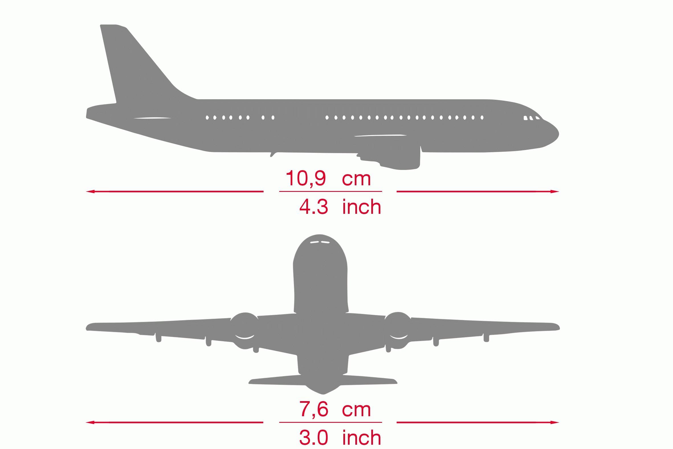 Herpa Modellflugzeug Condor Airbus Boeing 757-300 "Sea, Miniatur im Maßstab 1:500, Sammlerstück, Flugzeug Modell ohne Standfuß, Metall