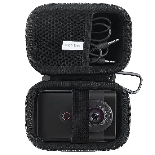 JINMEI Hard EVA Carrying Case Compatible with for Canon PowerShot V10 Vlog Camera for Content Creators case.