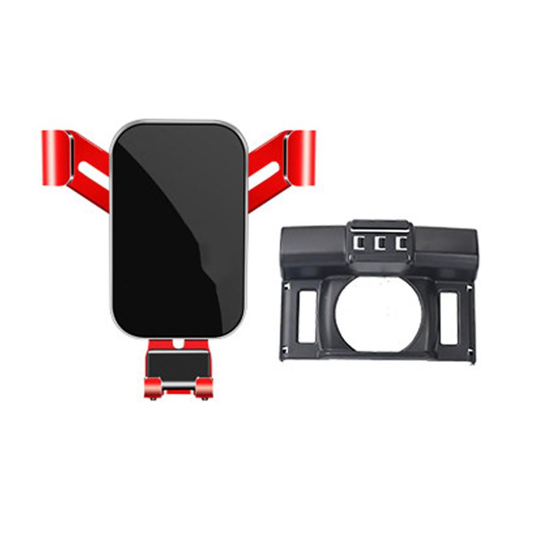 WJYZNB Car Phone Holder,Compatible with Lexus LX 2016–2021,Car accessories,red