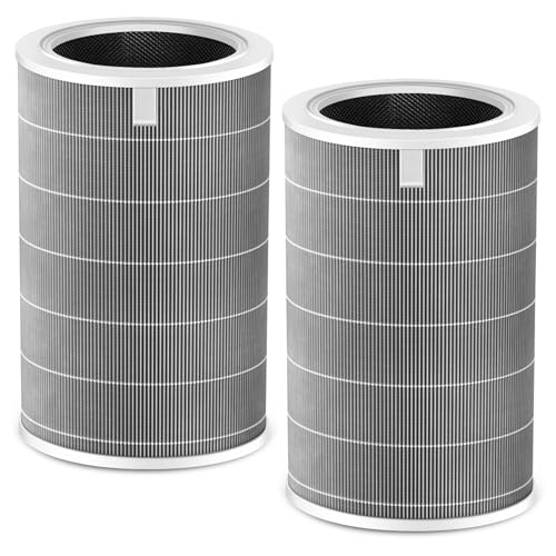 2 Pack H13 HEPA Replacement Filter for Xiaomi Smart Air Purifier 4 Pro