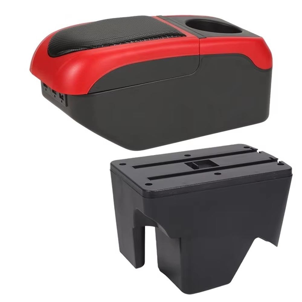 Sxqpocar Black Red For Tera 2025 Car Armrest Box Center Console Armrest Storage Box Replacement Parts