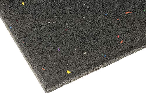 Antivibrationsmatte für Waschmaschinen - 60 x 60 x 0.8 cm Antirutschmatte Waschmaschine - Zuschneidbare Lärmschutzmatte als