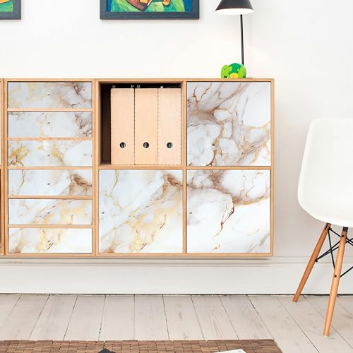 Image of Barebeauty 60 x 200 cm Kitchen Wallpaper, Self Adhesive Oil Proof Waterproof Wall Sticker for Kitchen, Anti-Mold Heat Resistant Backsplash Wall Covering (Pack of 3, 38.76 Sq. Ft. Approx)