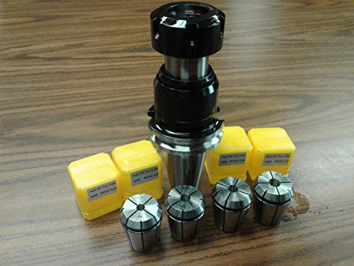 CAT40-ER32 Floating Tap/Tapping Holder w. 4pcs ER32 tap collets #CAT40-ER32-T