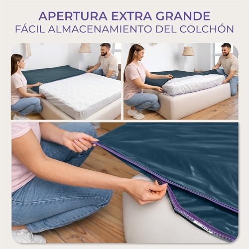 Protector de colchón para mudanza Dreamzie resistente a desgarros 160x200 6