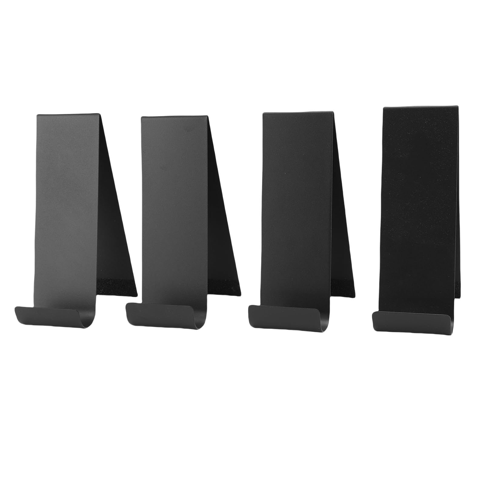 Yosoo Health Gear Stand per Display in Brochure in Metallo da 4 Pacchetti, Organizzatore di Letteratura da Tavolo Verticale per Negozi e Fiere, Supporto per Volantini per Controsoffitto Nero per