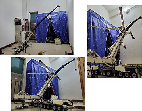 YPZ Technic Liebherr LTM 11200 Kran, 7692 Teile Blöcke Groß Custom MOC Set, Bausteine Set Kompatibel mit Lego Technic – Bild 5