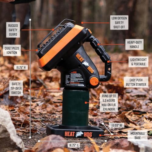 Heat Hog 4,000 BTU Radiant Heater