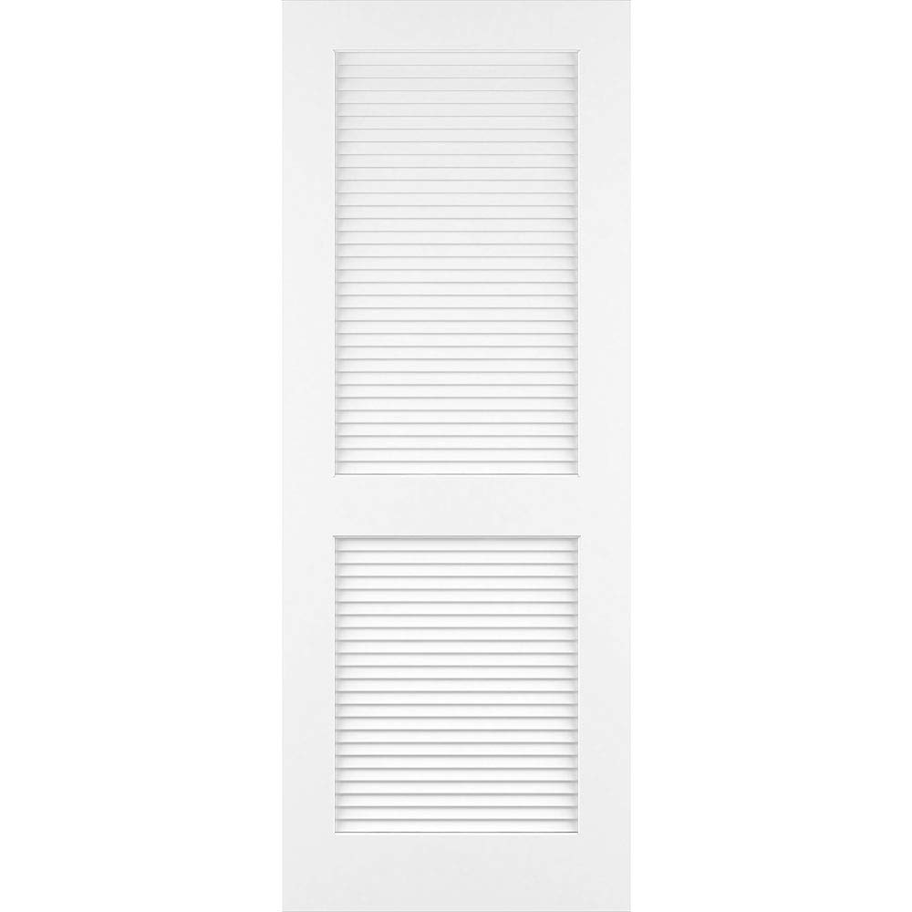 30" Interior Wide Louver Door Home Surplus
