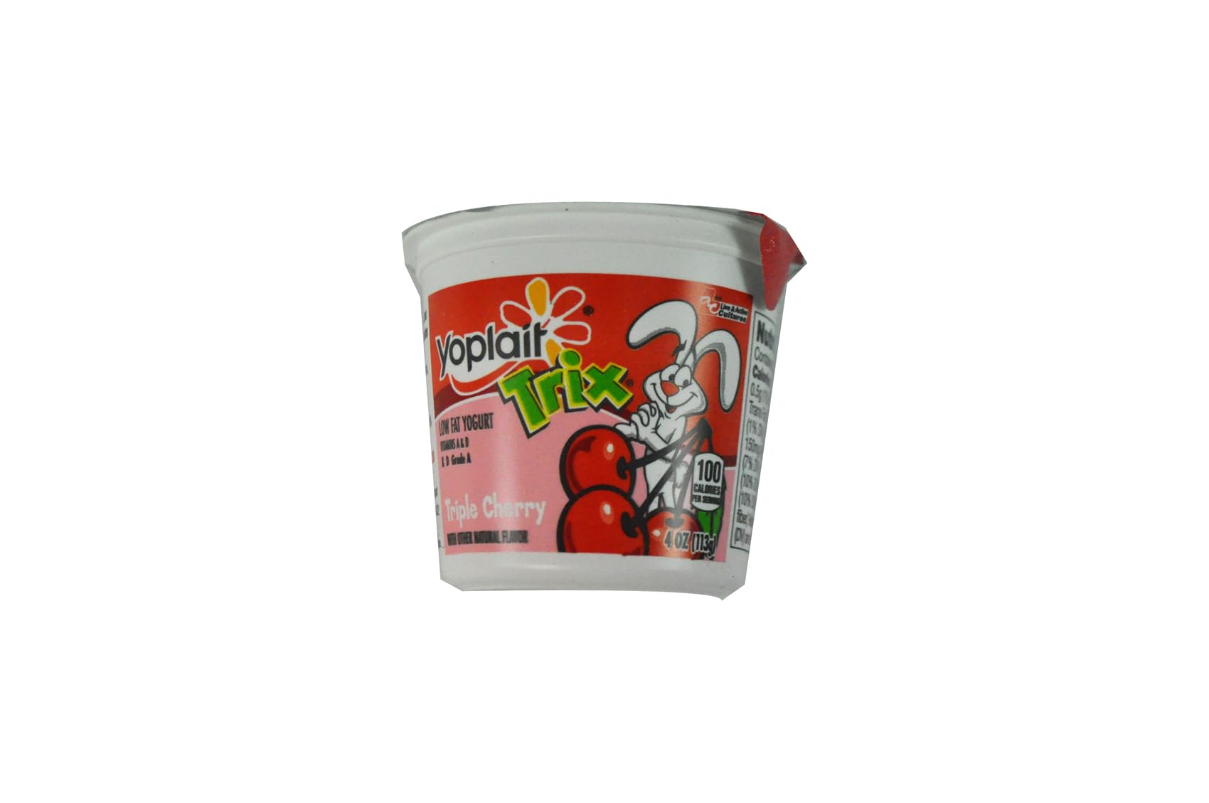 Amazon.com: Yoplait Trix Triple Cherry Yogurt, 4 Ounce - 48 per