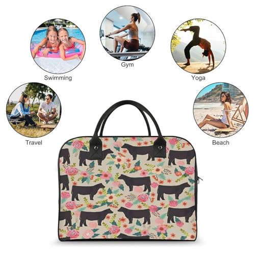 Maletín ligero para portátil unisex RLDOBOFE miniatura 4