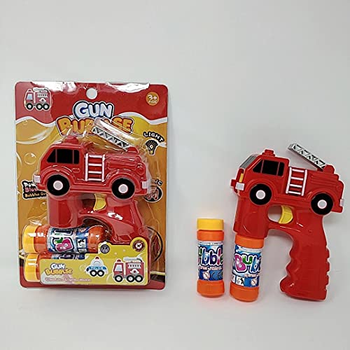 Fire Truck Bubble Gun