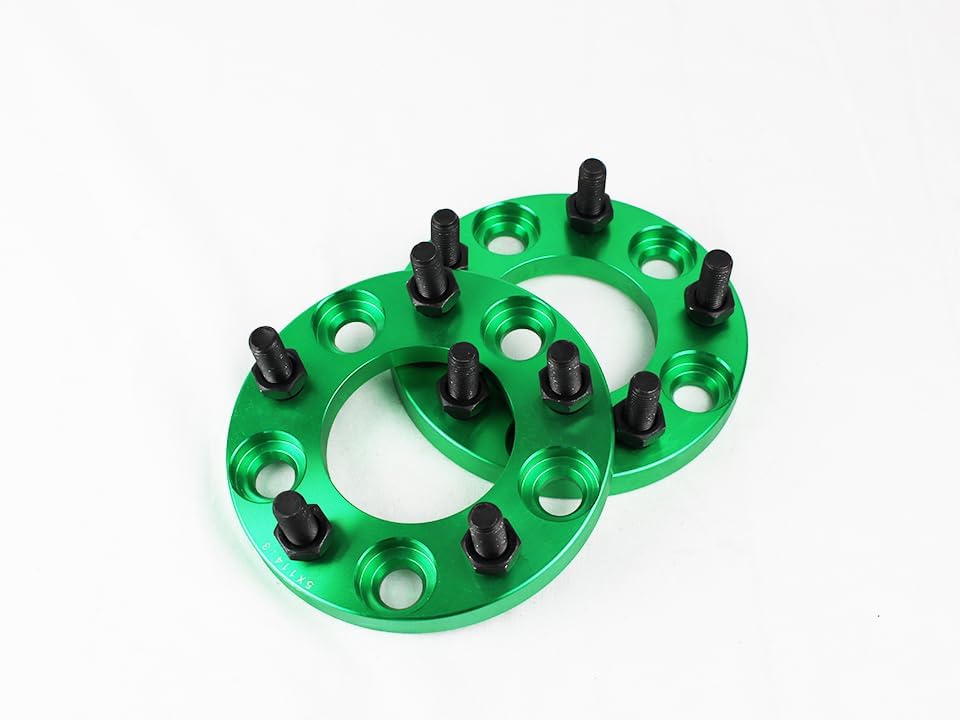 ワイトレ 5H 2枚組 PCD114.3-1.25 20mm ワイドトレッドスペーサー (青)