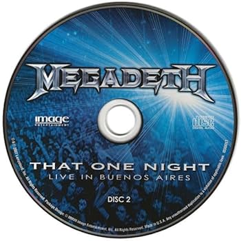 (未使用･未開封品)That One Night: Live in Buenos Aires [DVD] Megadeth – That One Night: Live In Buenos Aires – DVD (DVD