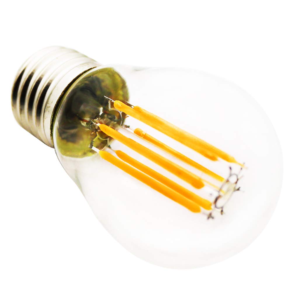 G45 E27 LED Vintage Lampe, LED 6W (50W Equivalent), 450LM, Nicht Dimmbar 2700K Warmweiß, 360° Abstrahlwinkel, AC 220V, 20 Stück