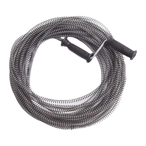 MagiDeal Dranado Accesorios portátiles accesorios portátiles resistente Estructura Drenaje Auger Cable de cable Serpiente para inodoro residencial para, 3m
