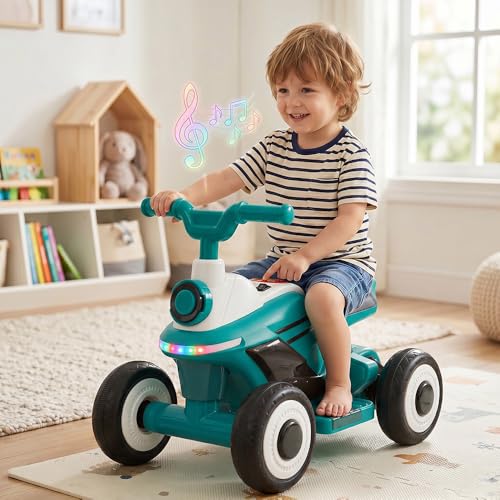 Image of StarAndDaisy Kids Electric Ride-On Motorcycle | Battery Operated 3-Wheel Motorbike with Wide Tyres, Footrest & Easy-to-Ride Design | Electric Ride-On Toy for Boys & Girls