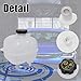 Coimoviol 603-838 Engine Coolant Reservoir with Cap Compatible with Chrysler 200 2015 2016 2017, Jeep Cherokee 2014 2015 2016 2017 2018, Pressurized Overflow Recovery Expansion Tank, OEM 68096261AA